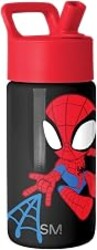 Simple Modern Marvel Spidey Kids Water Bottle & Toddler Cup | 14oz | Insulated Stainless Steel Spiderman Toddler Water Bottle, Kids Tumbler with Straw | Spill Proof for School, Girls, Boys