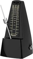 Ueteto Mechanical Metronome Black/Loud Sound Piano Drum Violin Guitar
