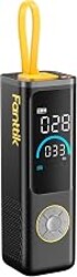Fanttik X9 APEX Portable Air Compressor for Car Tires, 35s Fast Inflation | 150PSI Cordless Tire Inflator with Light and Power Bank, Handed Inflator for SUV, Sedan, Motorcycle, Bike, Ball, Black