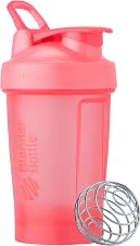 BlenderBottle Classic V2 Plastic Shaker Bottle 20 oz Light Pink