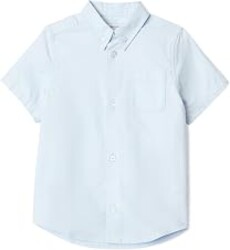 Amazon Essentials Boys' Short Sleeve Oxford Shirt