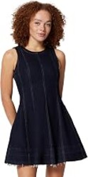 Amazon Essentials Women's Fit & Flare Denim Mini Dress
