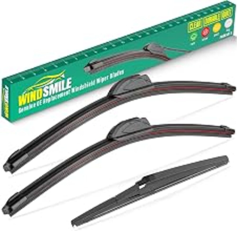 WINDSMILE Windshield Wiper Blade Replacement for Hyundai Palisade 2020-2025 | Fits LEXUS GX460 2011-2023, Toyota Grand Highlander 2024-2025, Palisade 2020-2025, 26"+20" Front & 12" Rear 3-Piece Set