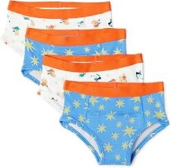Amazon Essentials Unisex Toddlers' Cotton Training Pants, Pack of 4