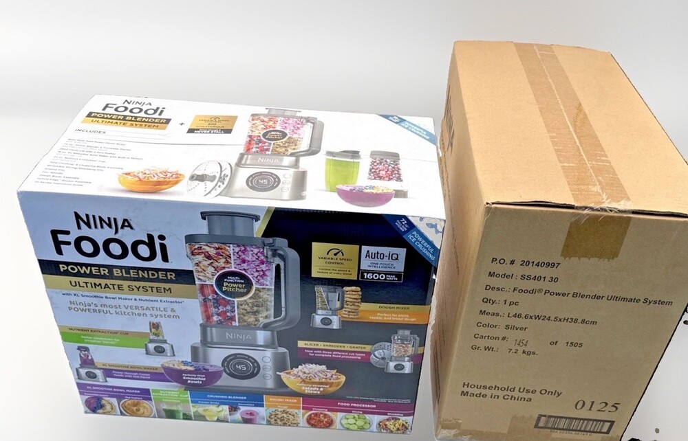 Ninja Foodi Power Blender Ultimate System with 72 oz SS401 (New Factory sealed)