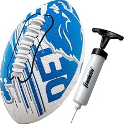 Franklin Sports NFL Team Mini Footballs - Youth 8.5" Official NFL Licensed Football + Air Pump Set