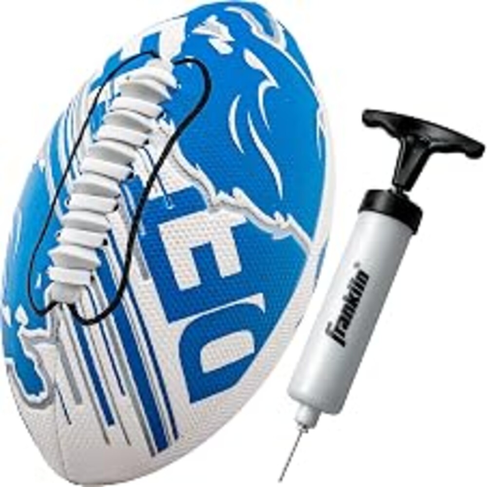 Franklin Sports NFL Team Mini Footballs - Youth 8.5" Official NFL Licensed Football + Air Pump Set