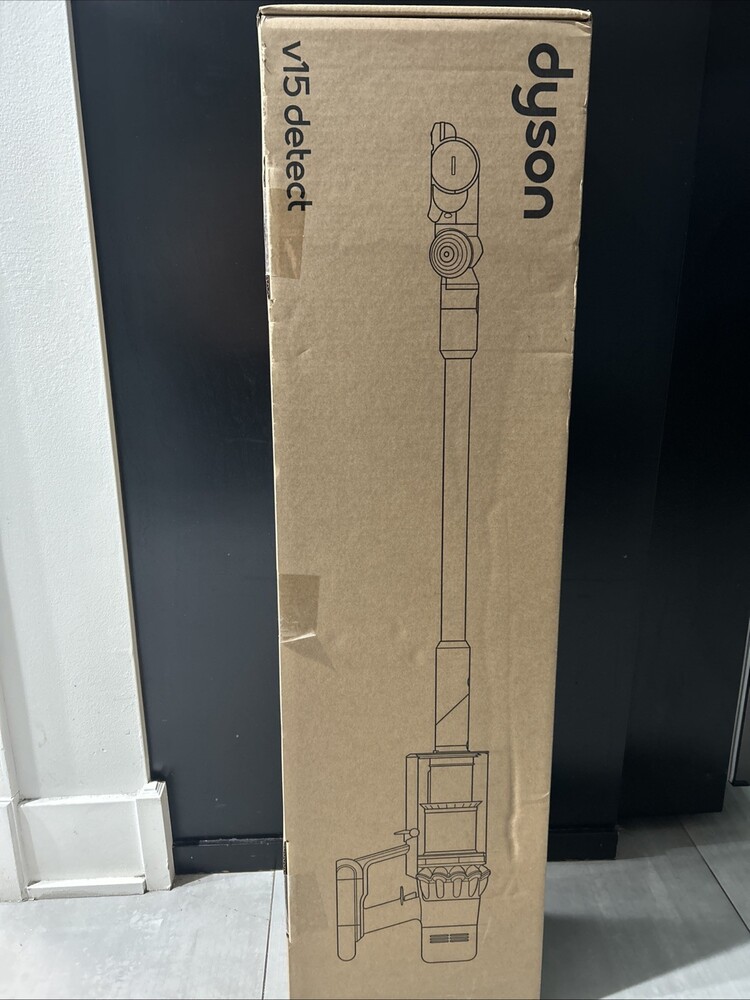 DYSON 448701-01 V15 DETECT PRO CORDLESS VACUUM CLEANER - BLUE/NICKEL