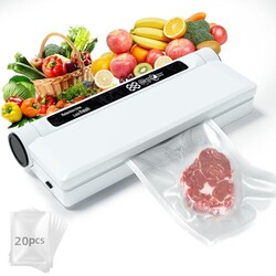 Compact Vacuum Sealer for Food, 75Kpa Fo