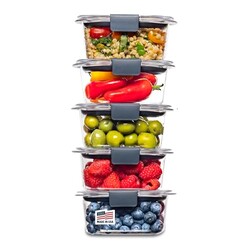 Rubbermaid Brilliance BPA-Free Food Stor