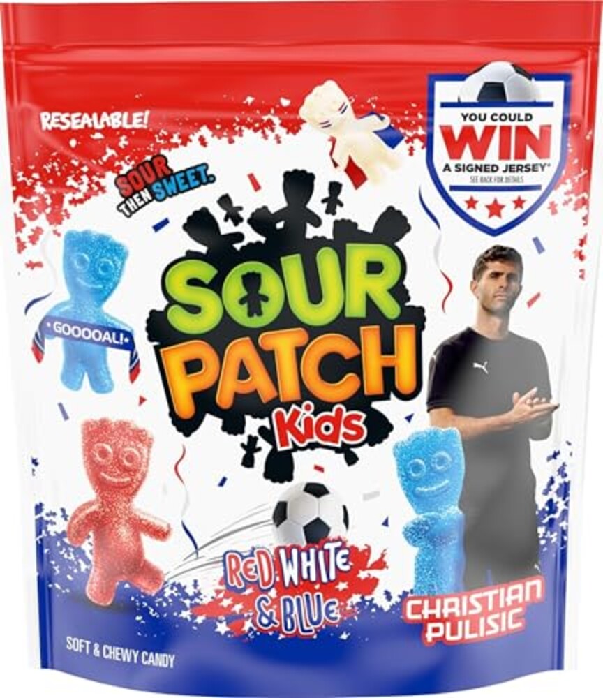 SOUR PATCH KIDS Red, White & Blue Soft &