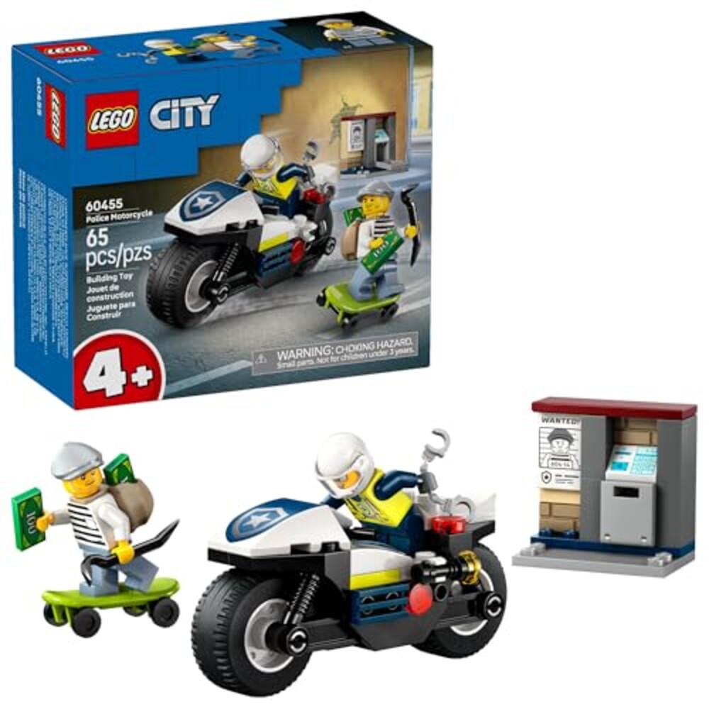 LEGO City Police Motorcycle Chase Buildi