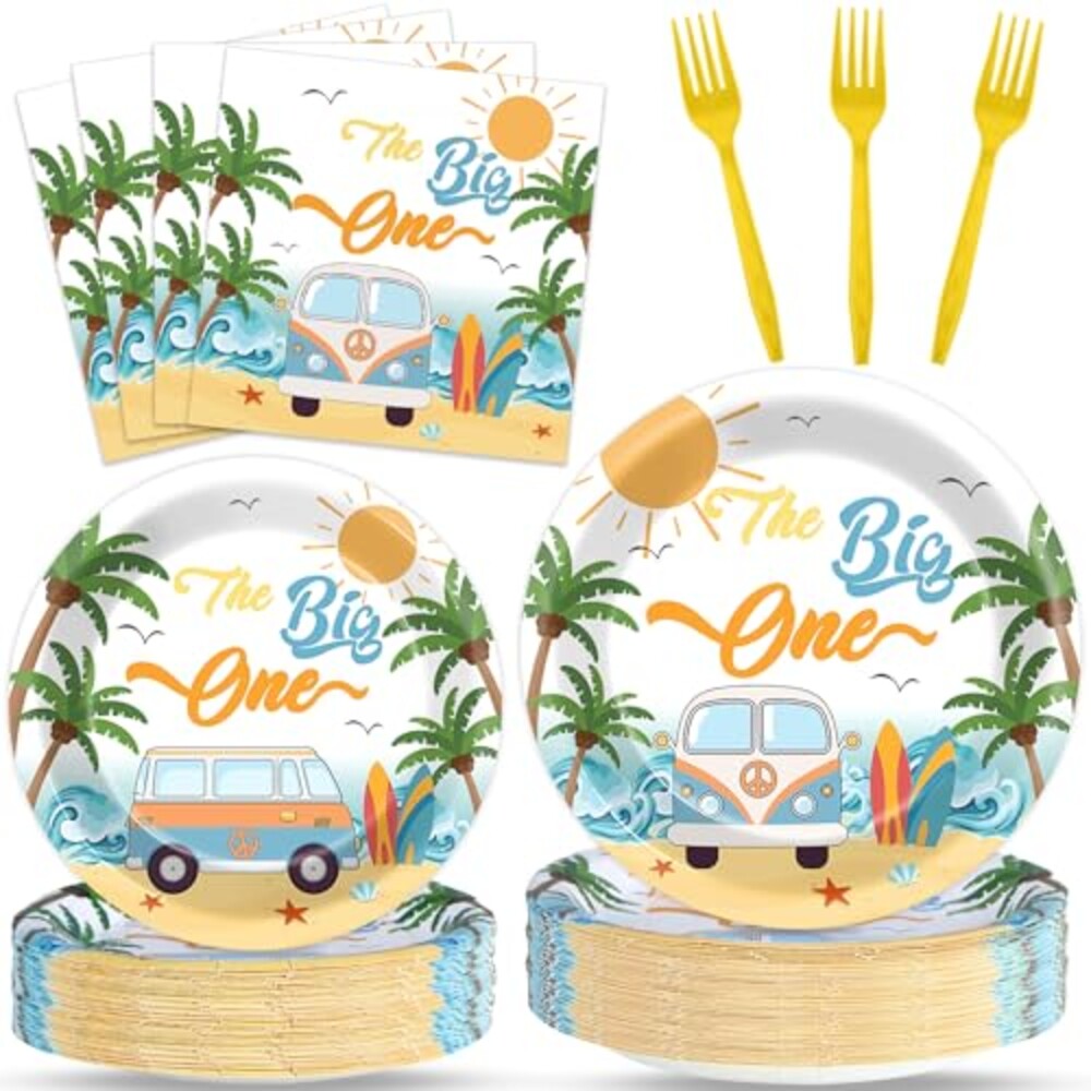96Pcs Summer Beach The Big One Party Sup