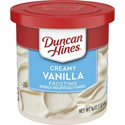 Duncan Hines Creamy Vanilla Flavored Fro