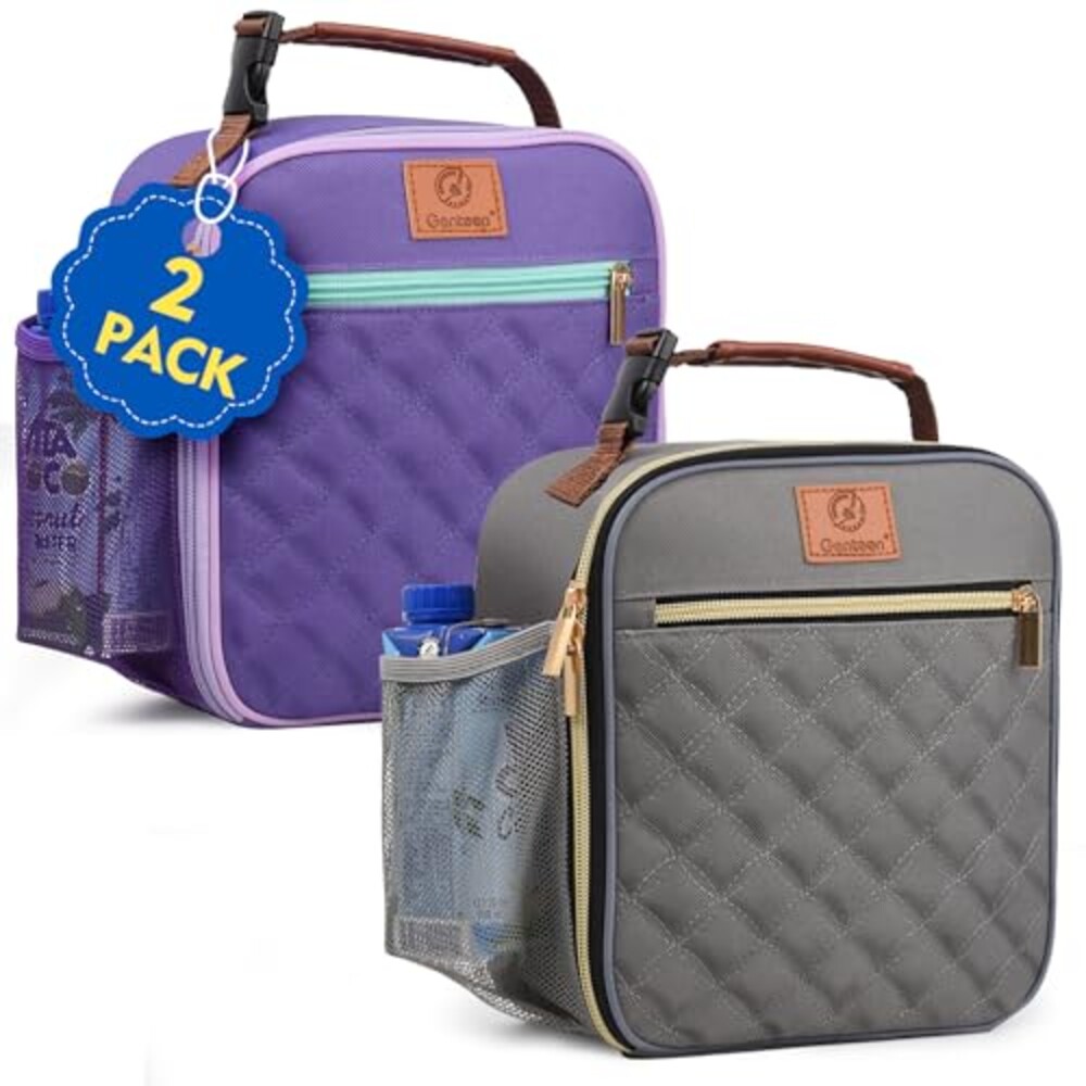 Genteen Lunch Bag for Women Men Girls Te
