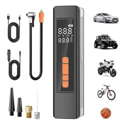 Tire Inflator Portable Air Compressor, 5