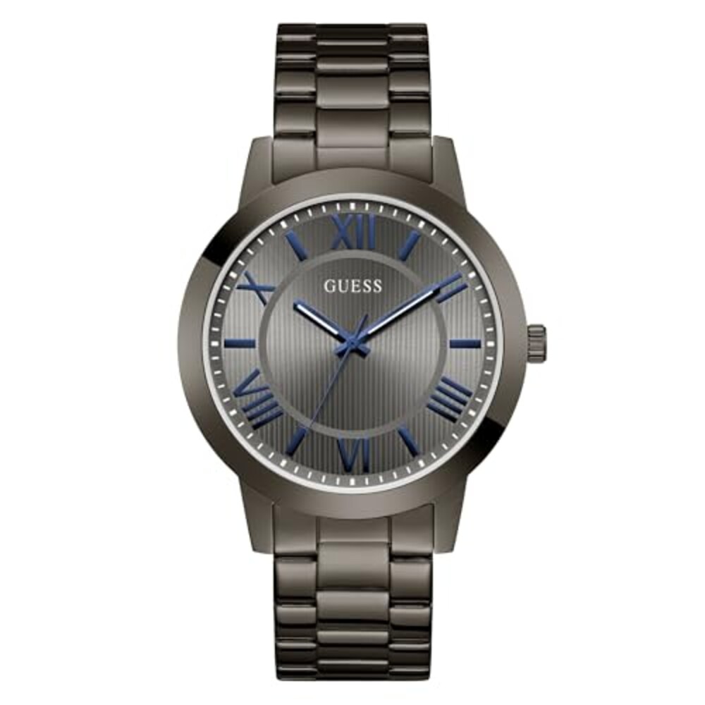 Guess Men's 44mm Watch - Gunmetal Stainl