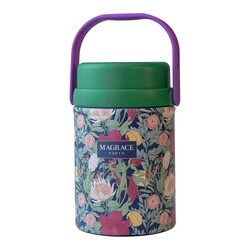 MAGRACE Vacuum Insulated Food Jar, Boho