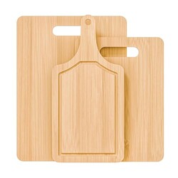 CY SISTERS Bamboo Cutting Board Set of 3