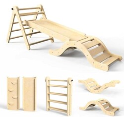 doowroodni Pikler Triangle Set 7in1 Todd