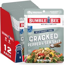 Bumble Bee Cracked Pepper & Sea Salt Tun