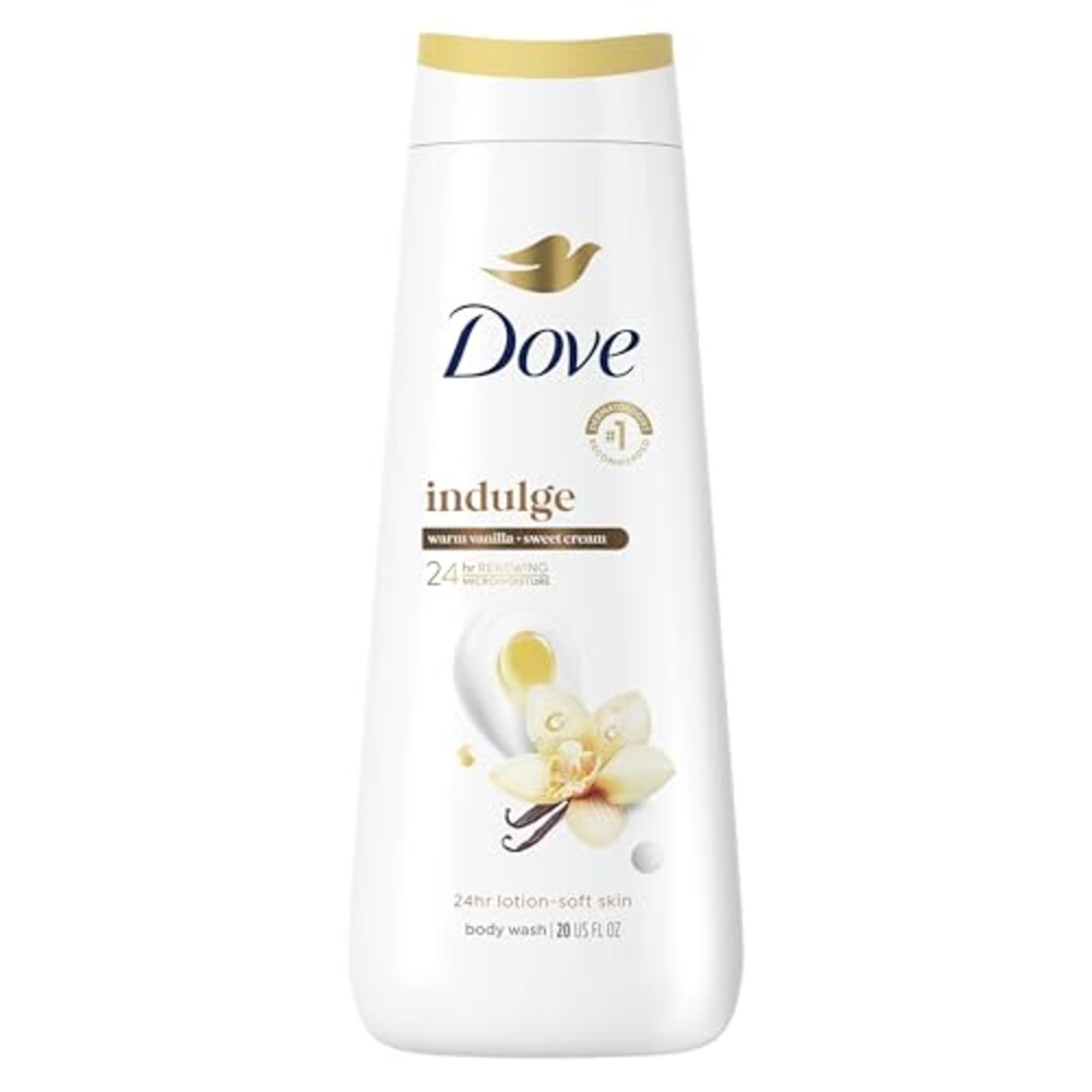 Dove Body Wash Warm Vanilla & Sweet Crea