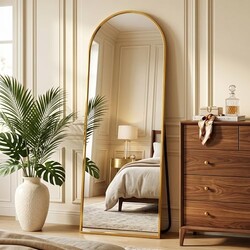 Novlux Full Length Mirror, 57" x 18" Arc