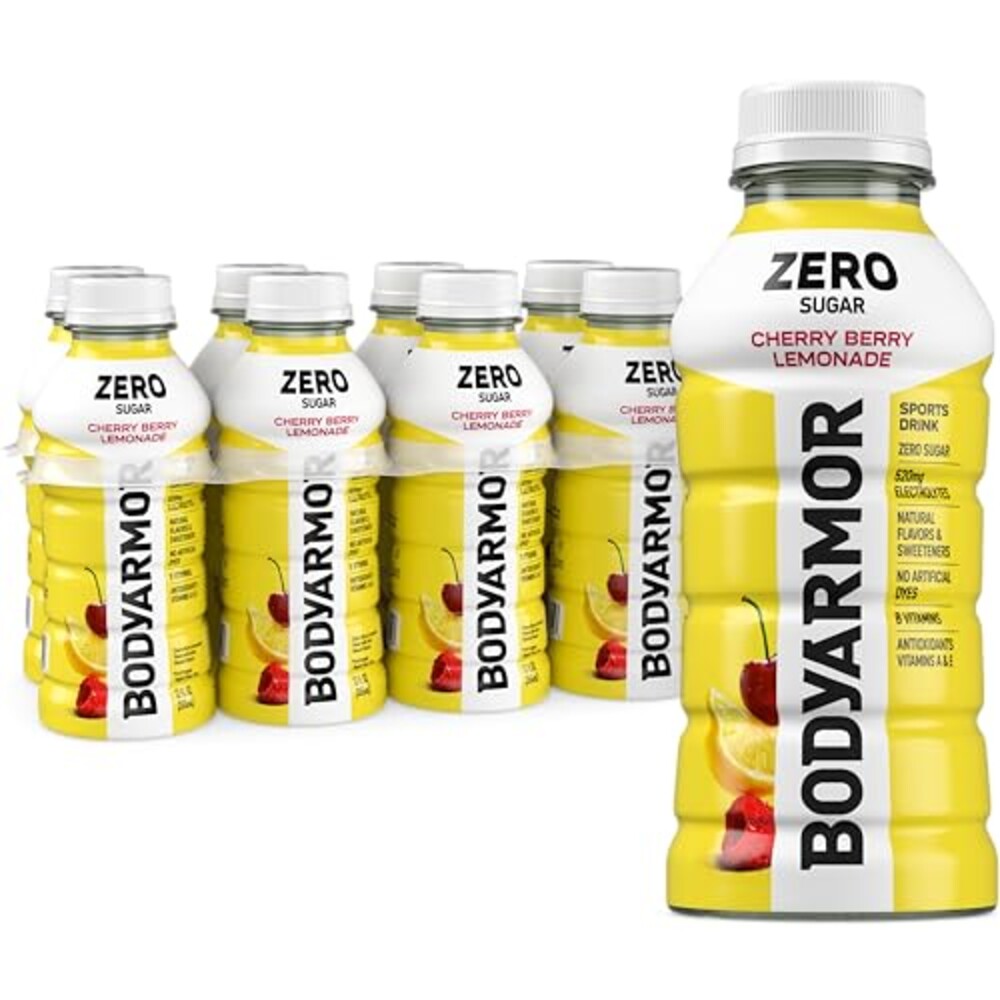 BODYARMOR ZERO Sugar Cherry Berry Lemona