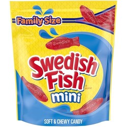 SWEDISH FISH Mini Soft Chewy Candy, Fami