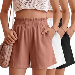 Yooo's Vivi 3 Pack Girls Ruffle Summer S