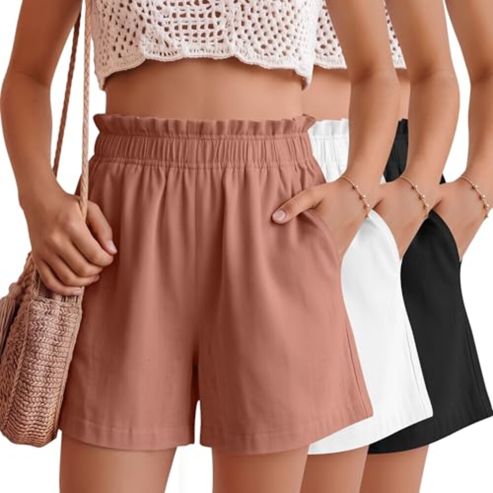 Yooo's Vivi 3 Pack Girls Ruffle Summer S