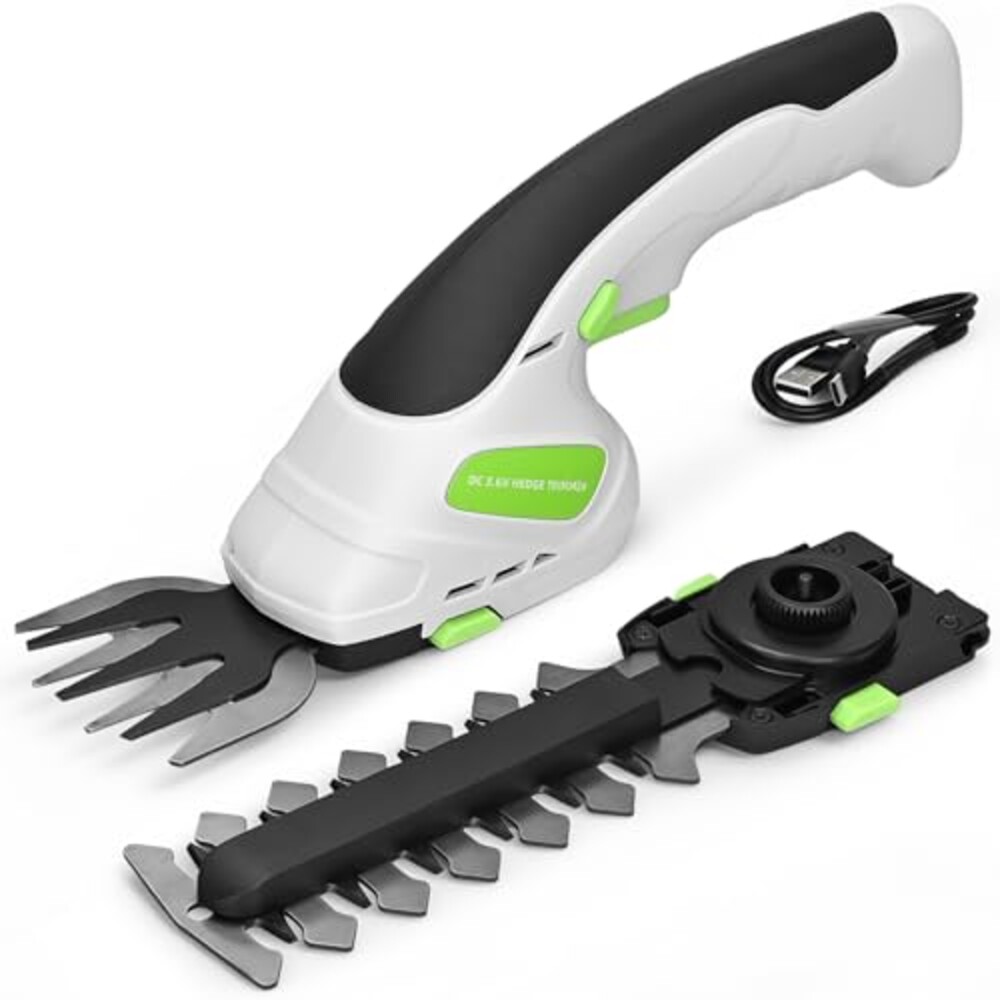 2-in-1 Cordless Hedge Trimmer, Handheld