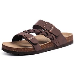 KIDMI Braided Cork Footbed Sandals for W
