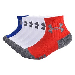 Under Armour boys Multi Pack Quarter Soc