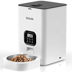 VOLUAS Automatic Cat Feeder, 4L Timed Dr