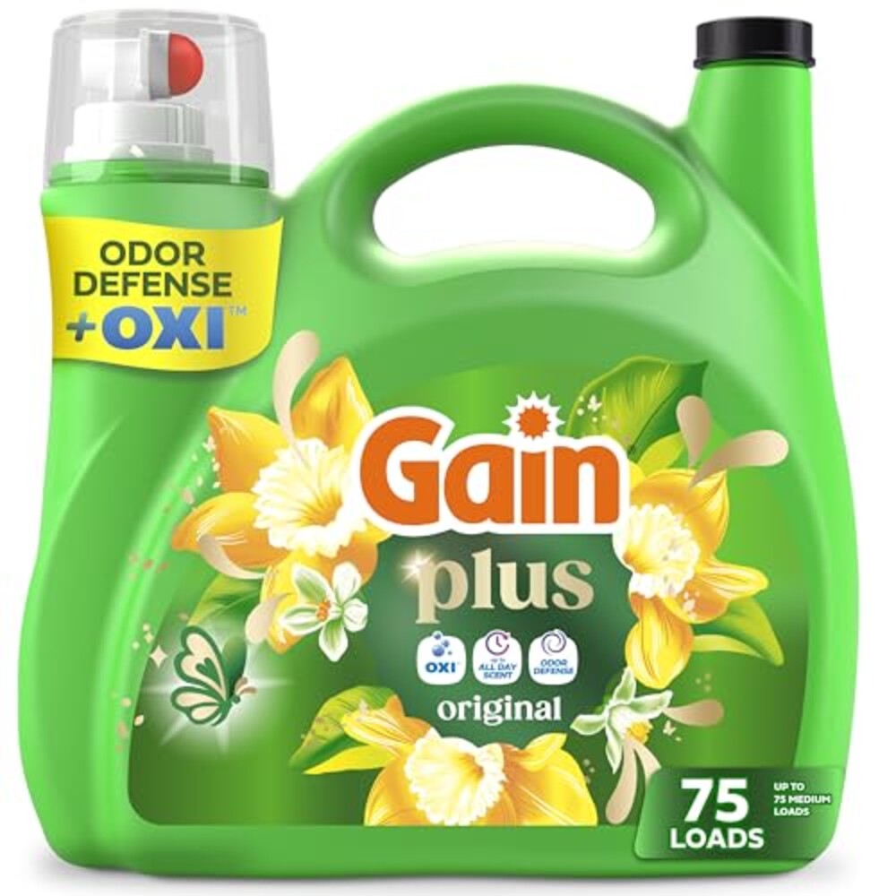 Gain Plus Liquid Laundry Detergent, Clea