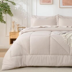 Baskbed 7 Pieces Queen Comforter Set - U
