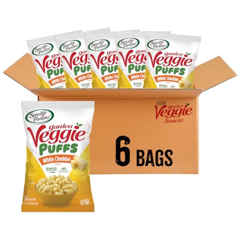 Sensible Portions Veggie Puffs, White Ch
