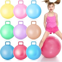 Meooeck 9 Pcs 22 Inch Pastel Hopper Ball
