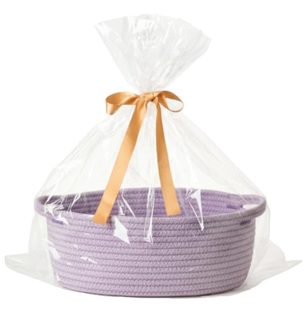 KODOMOORE 2 Packs Small Gift Baskets, Em
