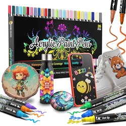 Desire Deluxe Acrylic Paint Pens for Roc