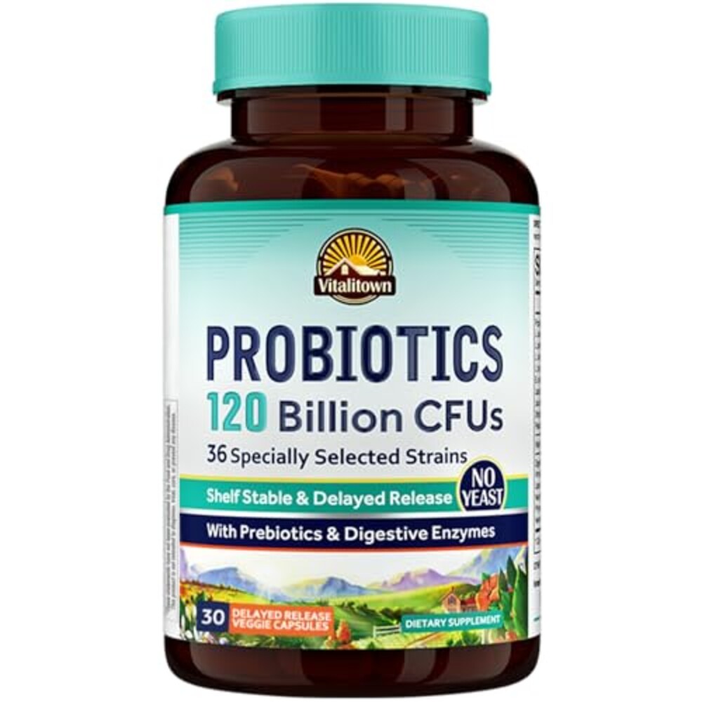 VITALITOWN Probiotics 120 Billion CFUs |