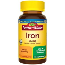 Nature Made Iron 65 mg (325 mg Ferrous S