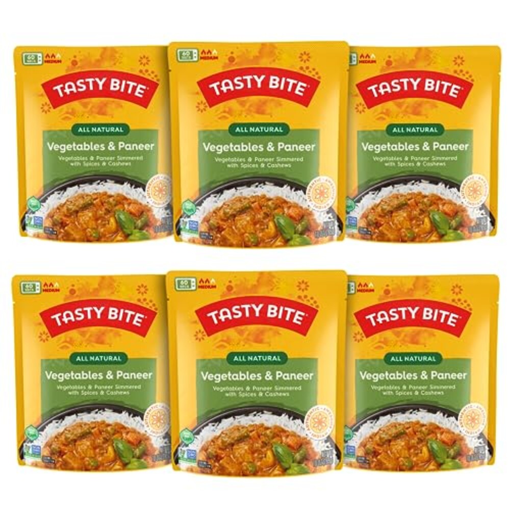 Tasty Bite Indian Vegetables & Paneer, M