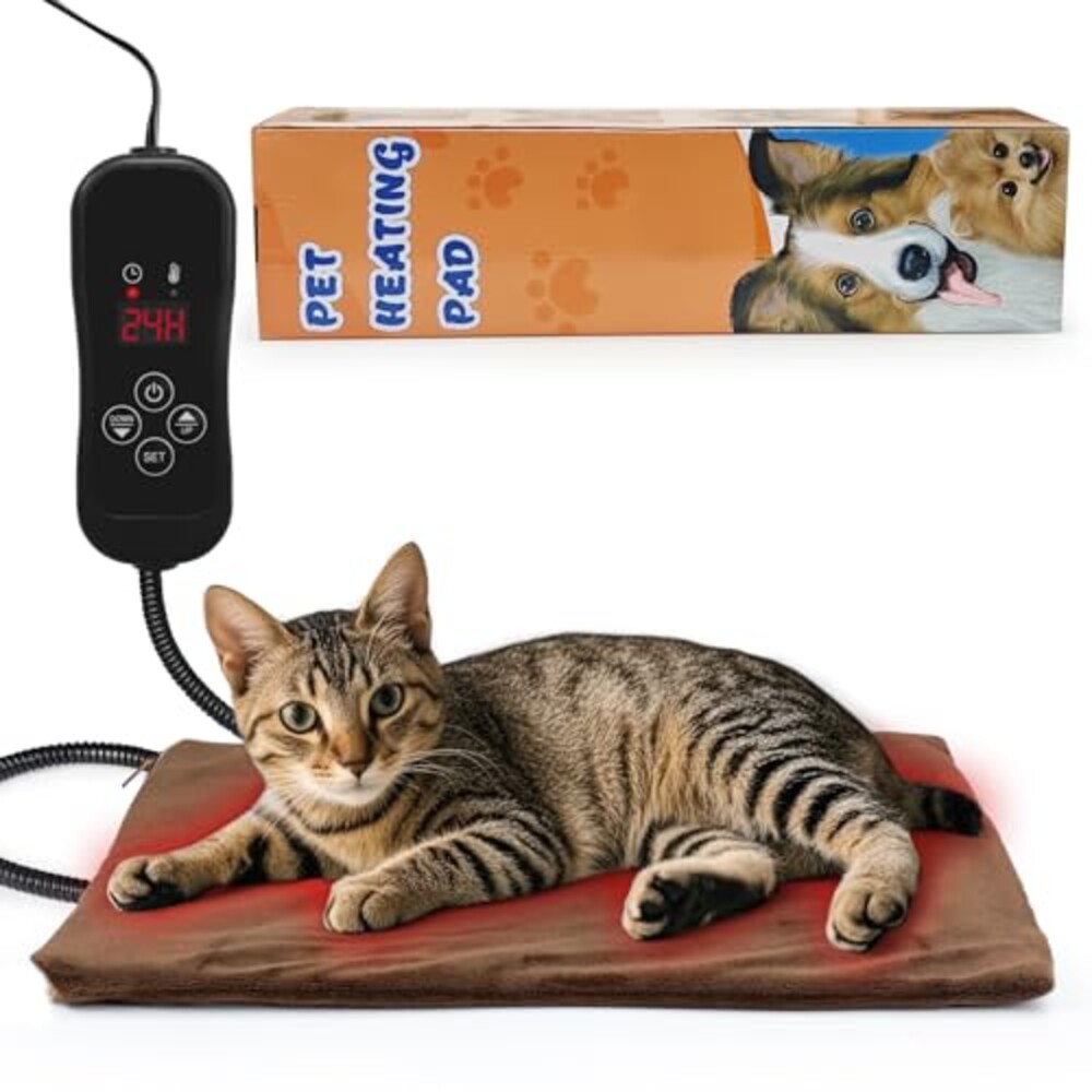 NAMOTEK Pet Heating Pad Adjustable Tempe