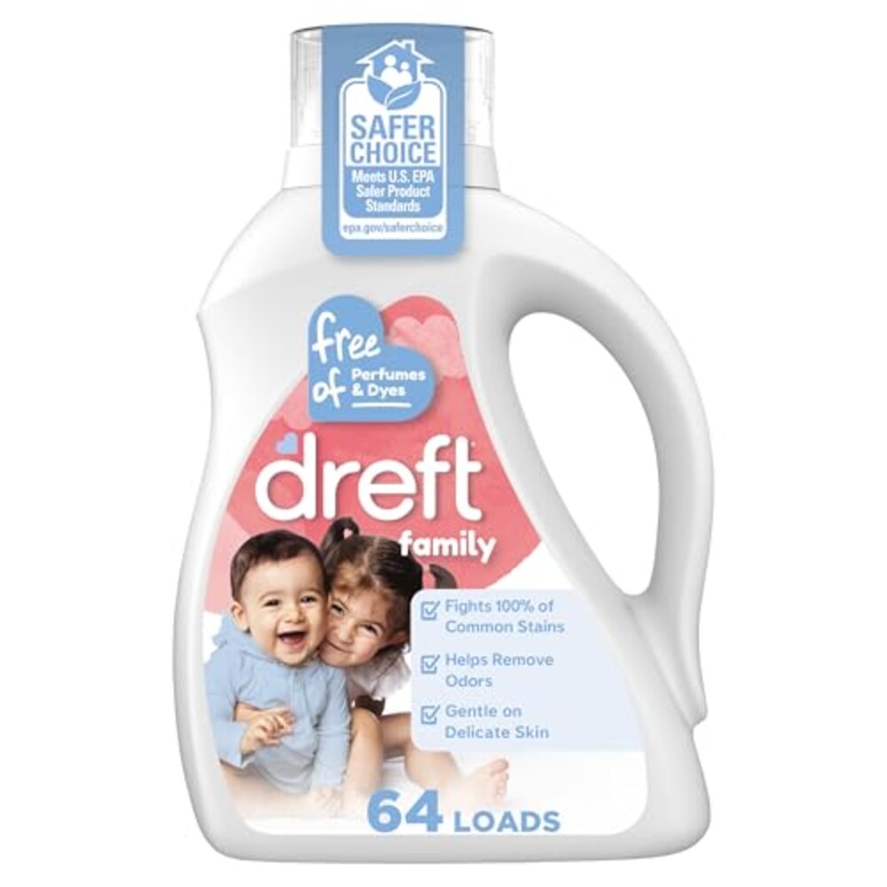 Dreft Family Liquid Laundry Detergent, U