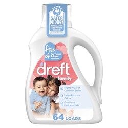 Dreft Family Liquid Laundry Detergent, U