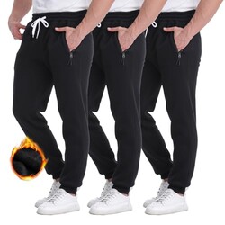 SUGARNO Mens Fleece Joggers Sweatpants,3