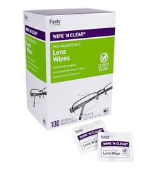 Flents Lens Wipes, Wipe 'N Clear, 100 Co