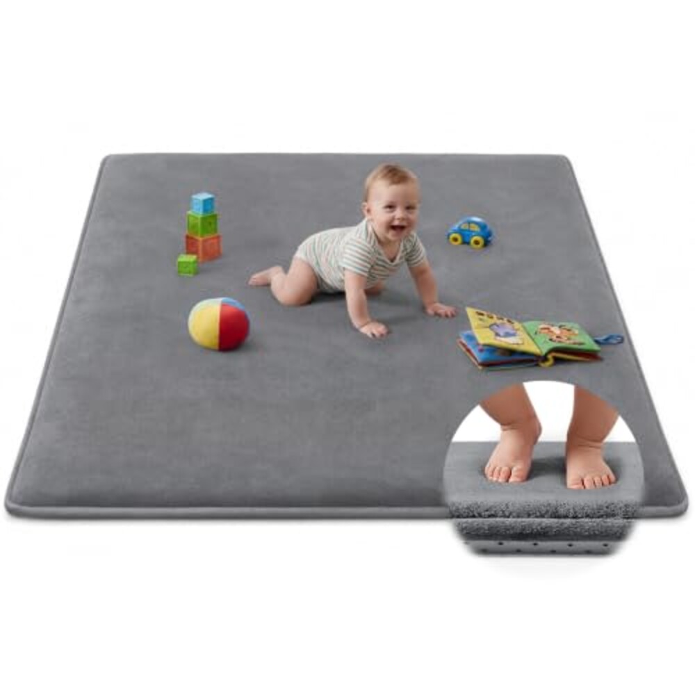 Baby Play Mat Floor,Tummy Time Area Rug